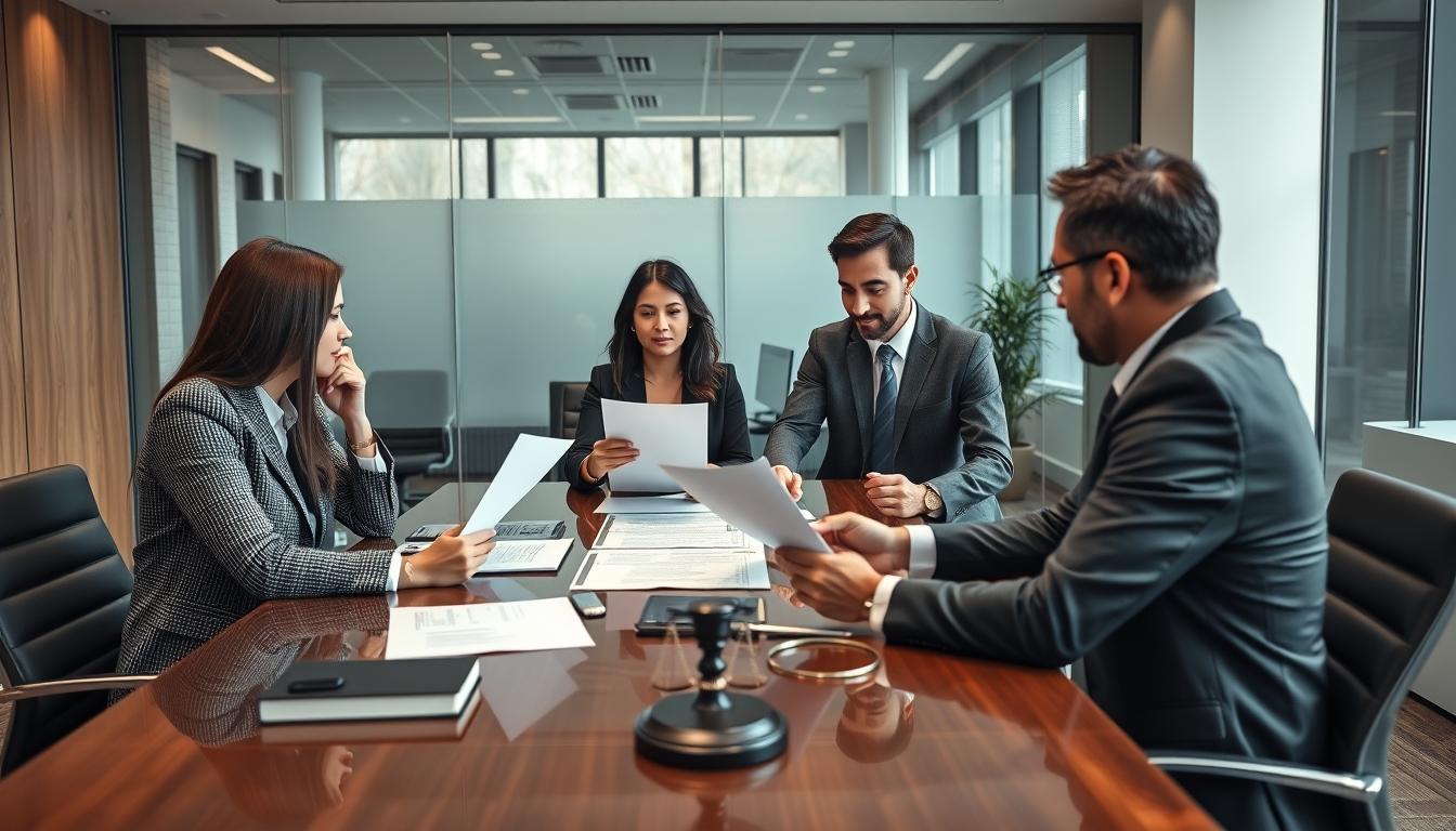 Business contract documents